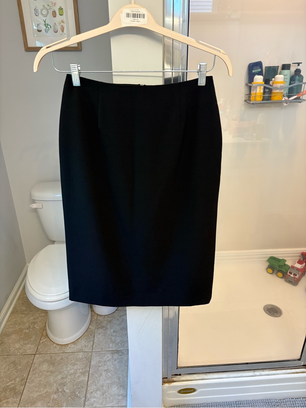 Ralph Lauren Black Tailored Pencil Skirt